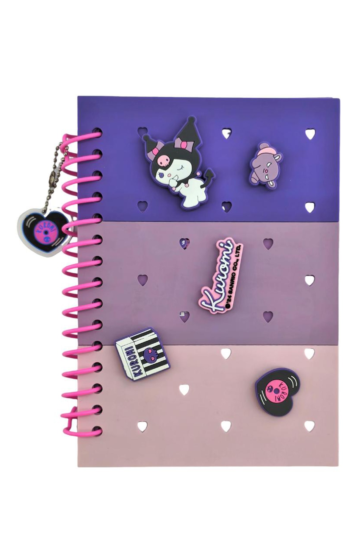 Sanrio Lisanslı Kuromi Not Defteri (80 Sayfa)