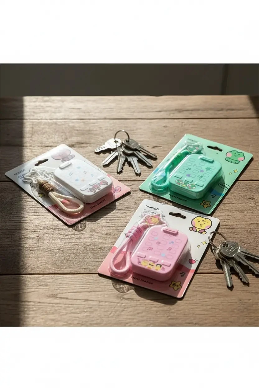 Miniso Lisanslı Minini Serisi Mini Oyun Konsolu Anahtarlık K012 – Nostaljik & Eğlenceli