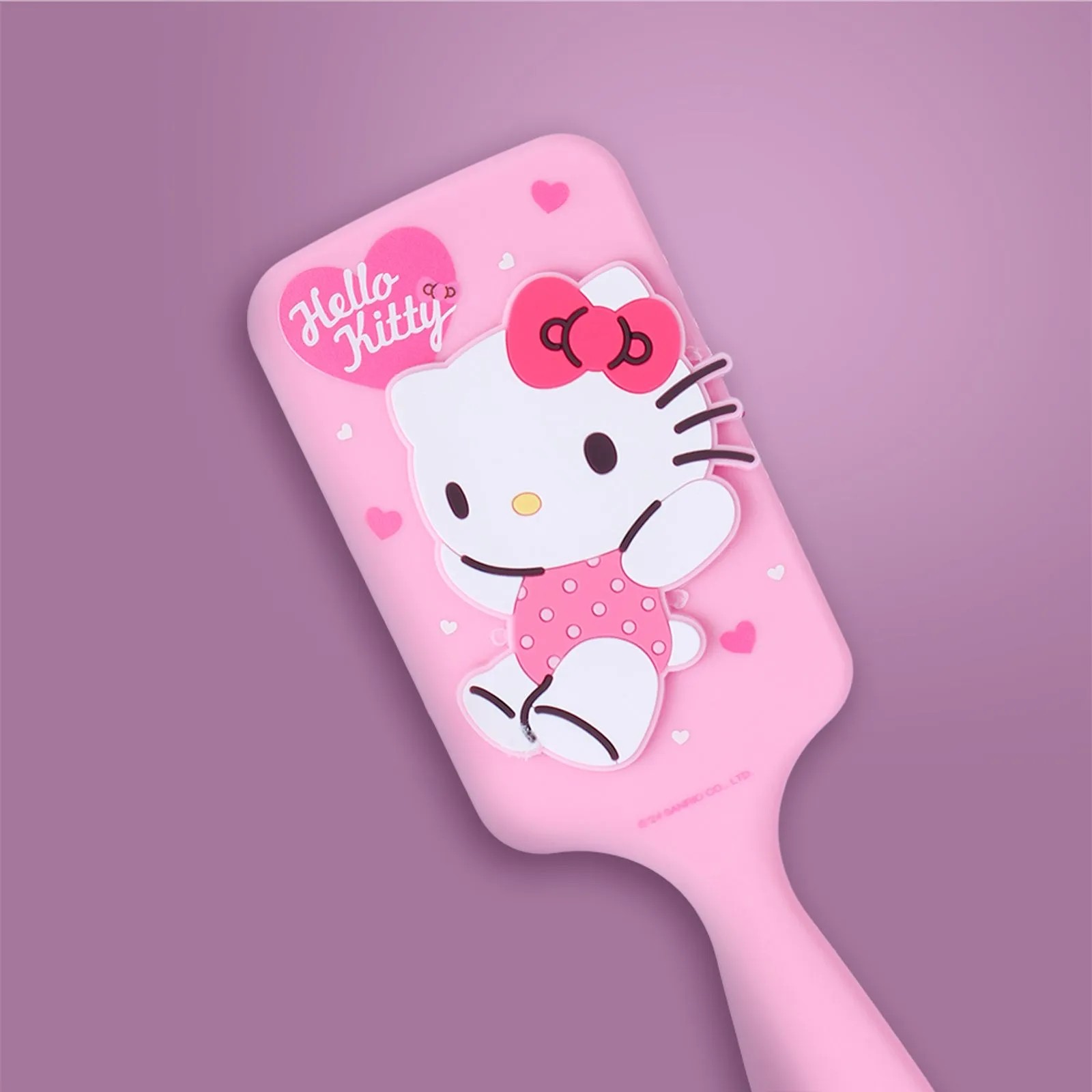 Sanrio Lisanslı Pembe Serisi Dolgulu Masaj Fırçası (Hello Kitty)