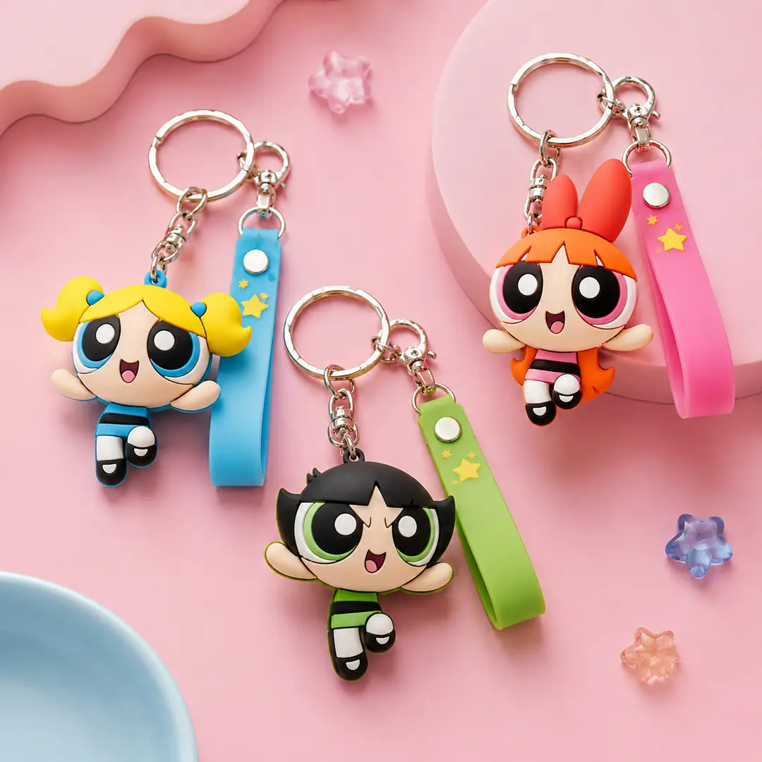Powerpuff Girls anahtarlık