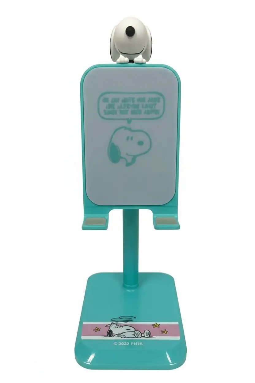 Snoopy Lisanslı Vintage Serisi Yükselticili Masa Üstü Telefon Tutucu
