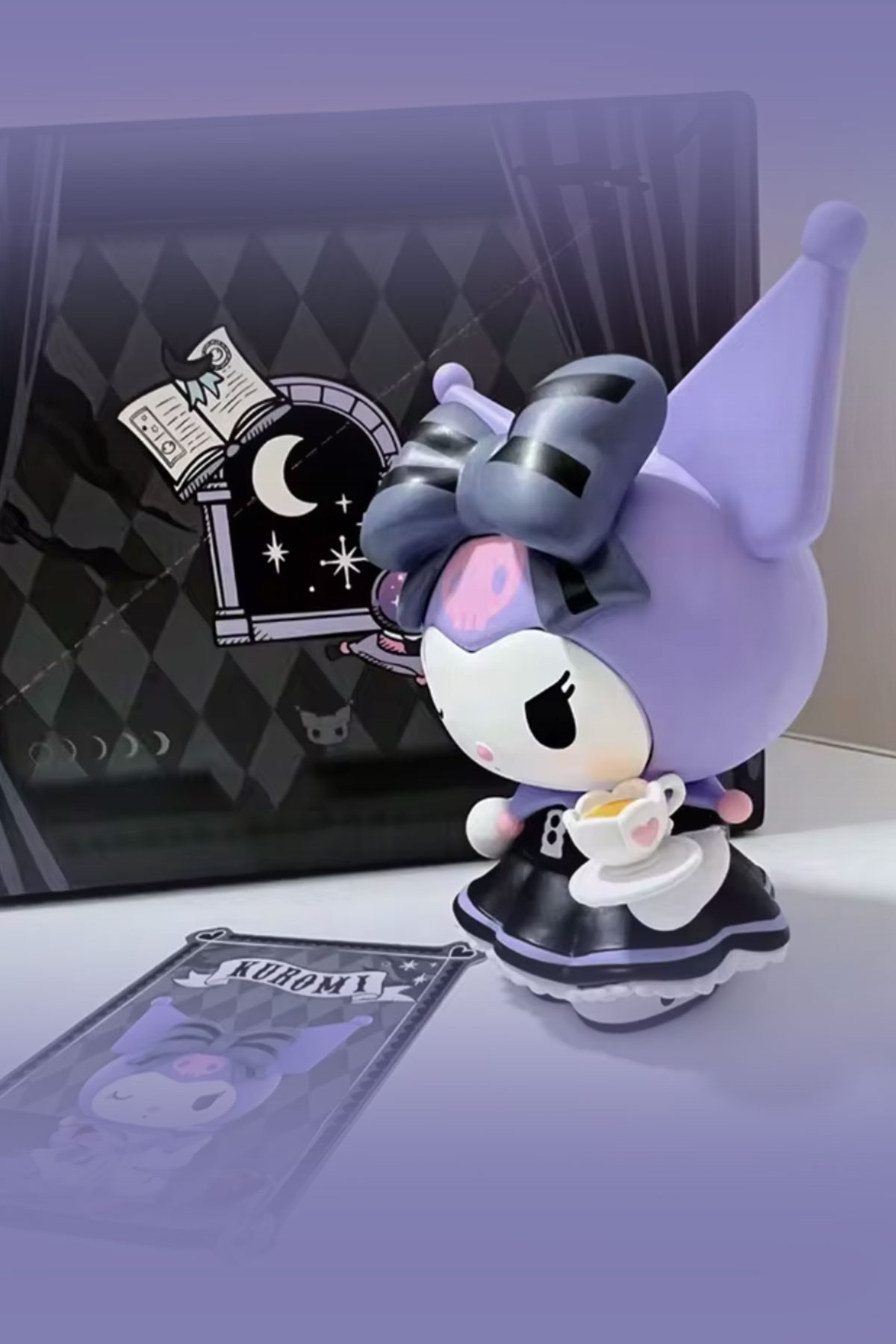 Sanrio Lisanslı Kuromi Şanslı Kehanet Serisi Sürpriz Figürlü Kutu Blind Box