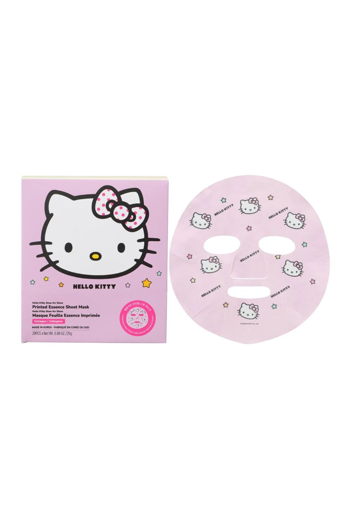 Hello Kitty Lisanslı  Glow for Show Nemlendirici Desenli Yüz