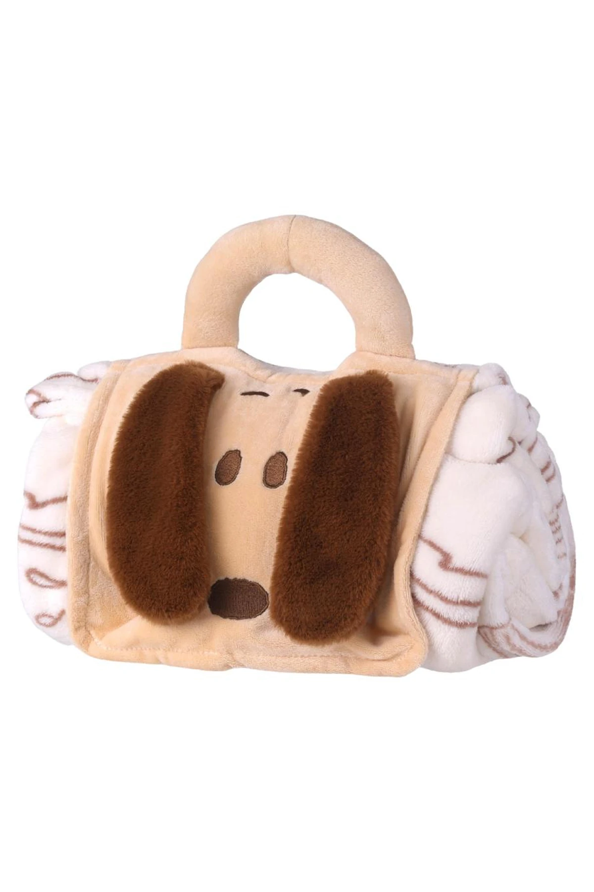 Snoopy Lisanslı Beach Fun Serisi Taşınabilir Battaniye