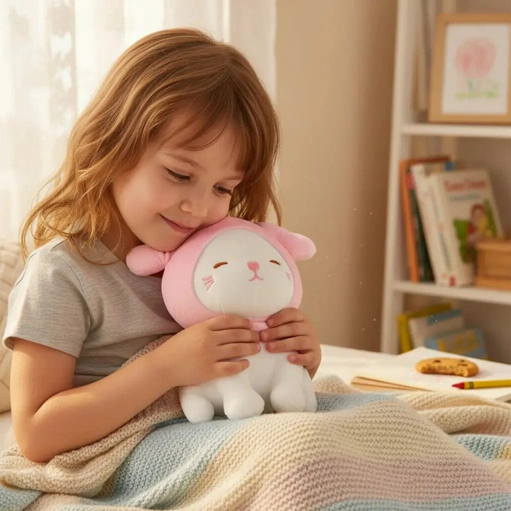 Şapkalı Sevimli Kedi Peluş Oyuncak 27cm