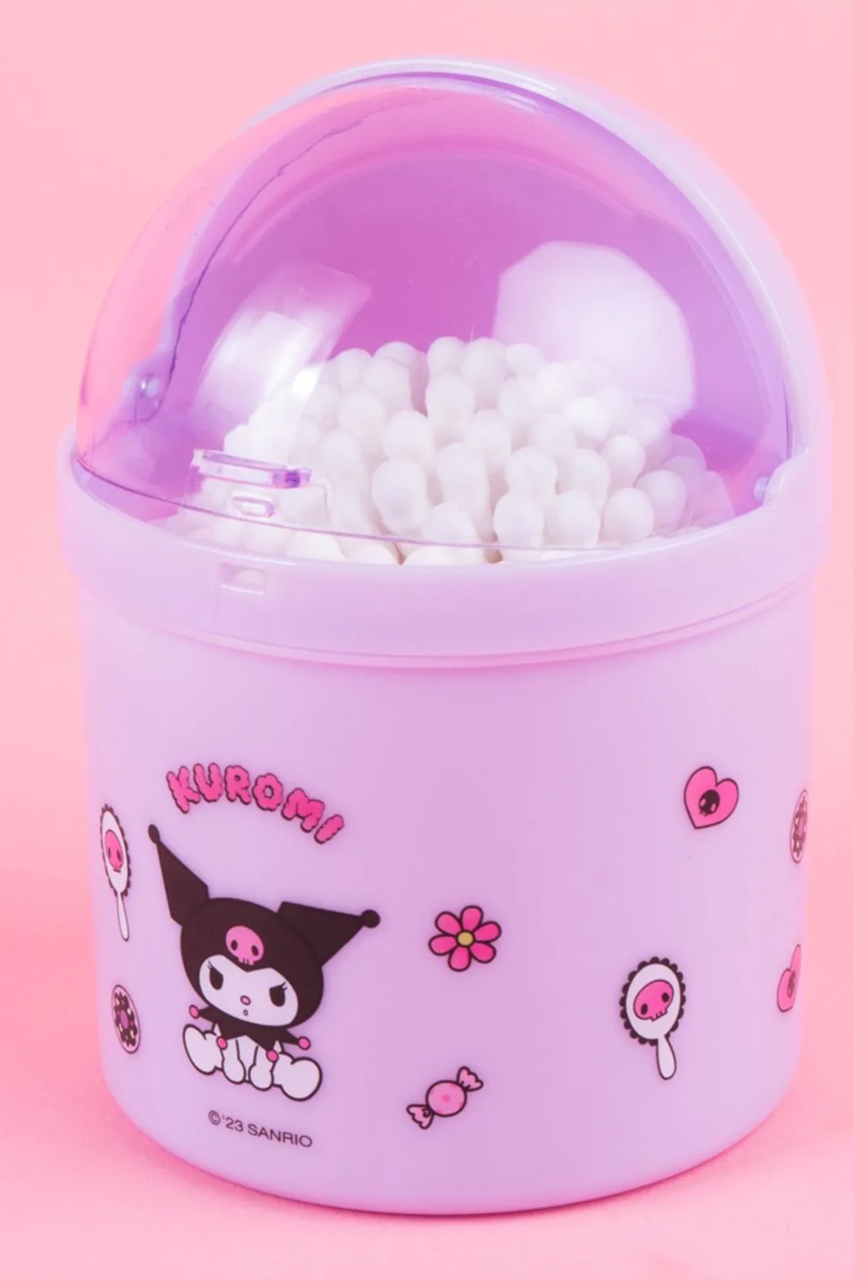 Sanrio Lisanslı Kulak Çubuğu (150 adet) - Kuromi