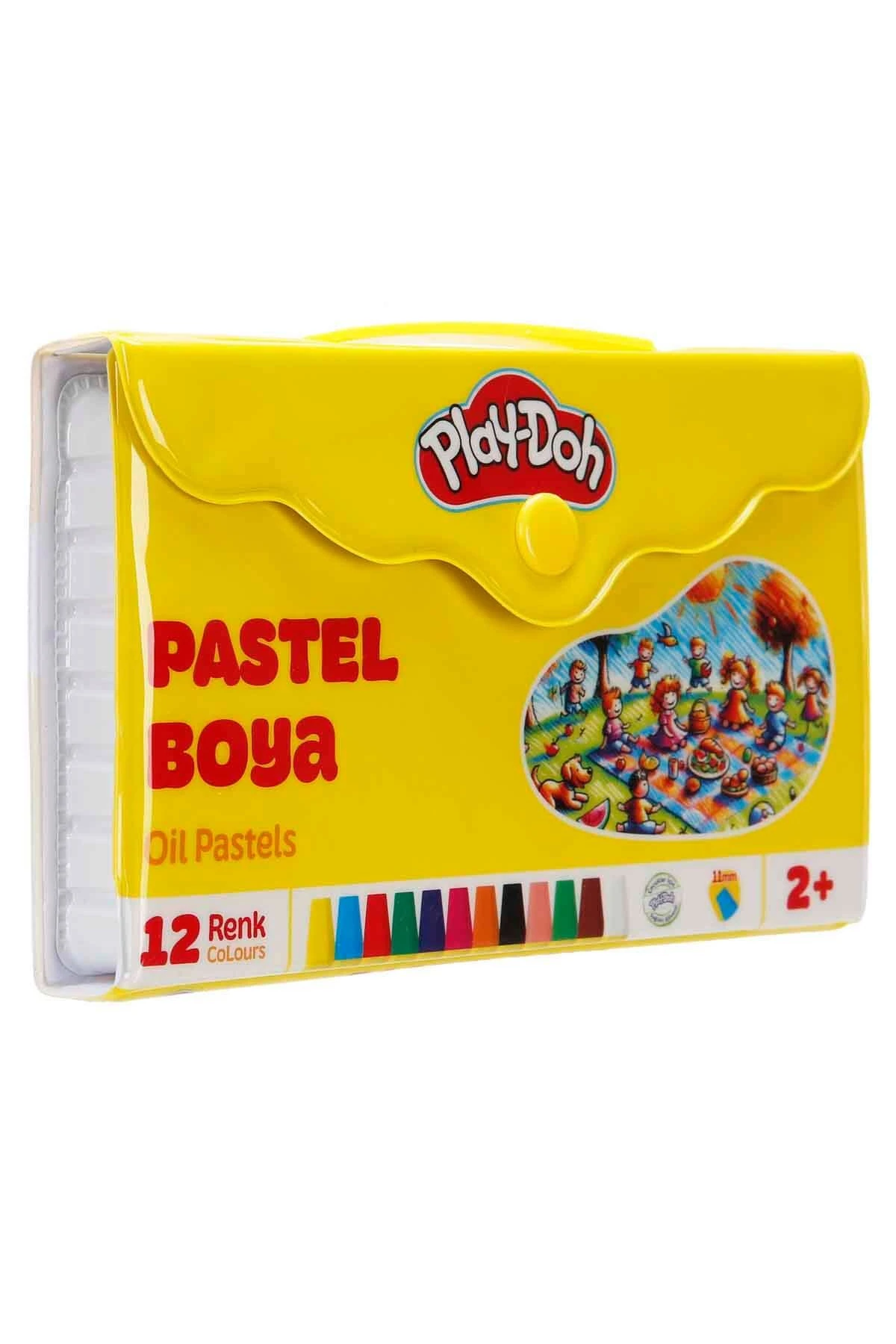PLAY-PA005 - PLAY-DOH PASTEL BOYA ÇANTALI 12 RENK
