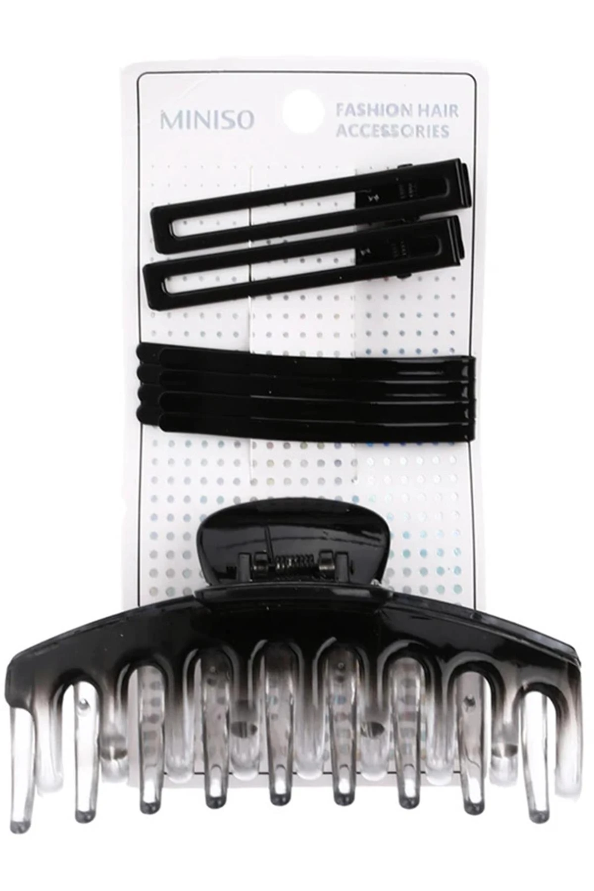 Gradyan Siyah 6'li Toka Seti