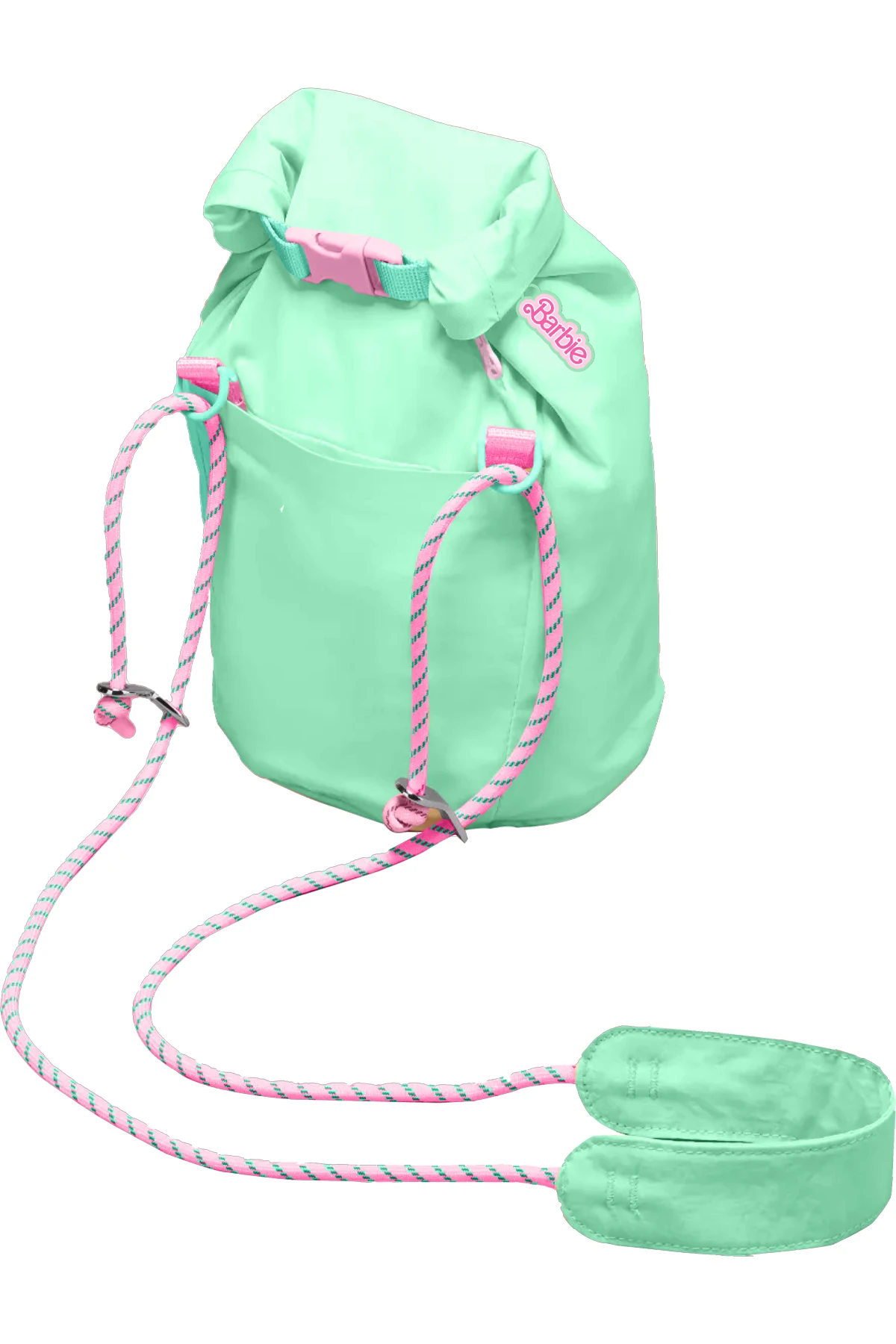 Barbie Lisanslı DIY Su Şişesi Taşıma Çantası (Yeşil)