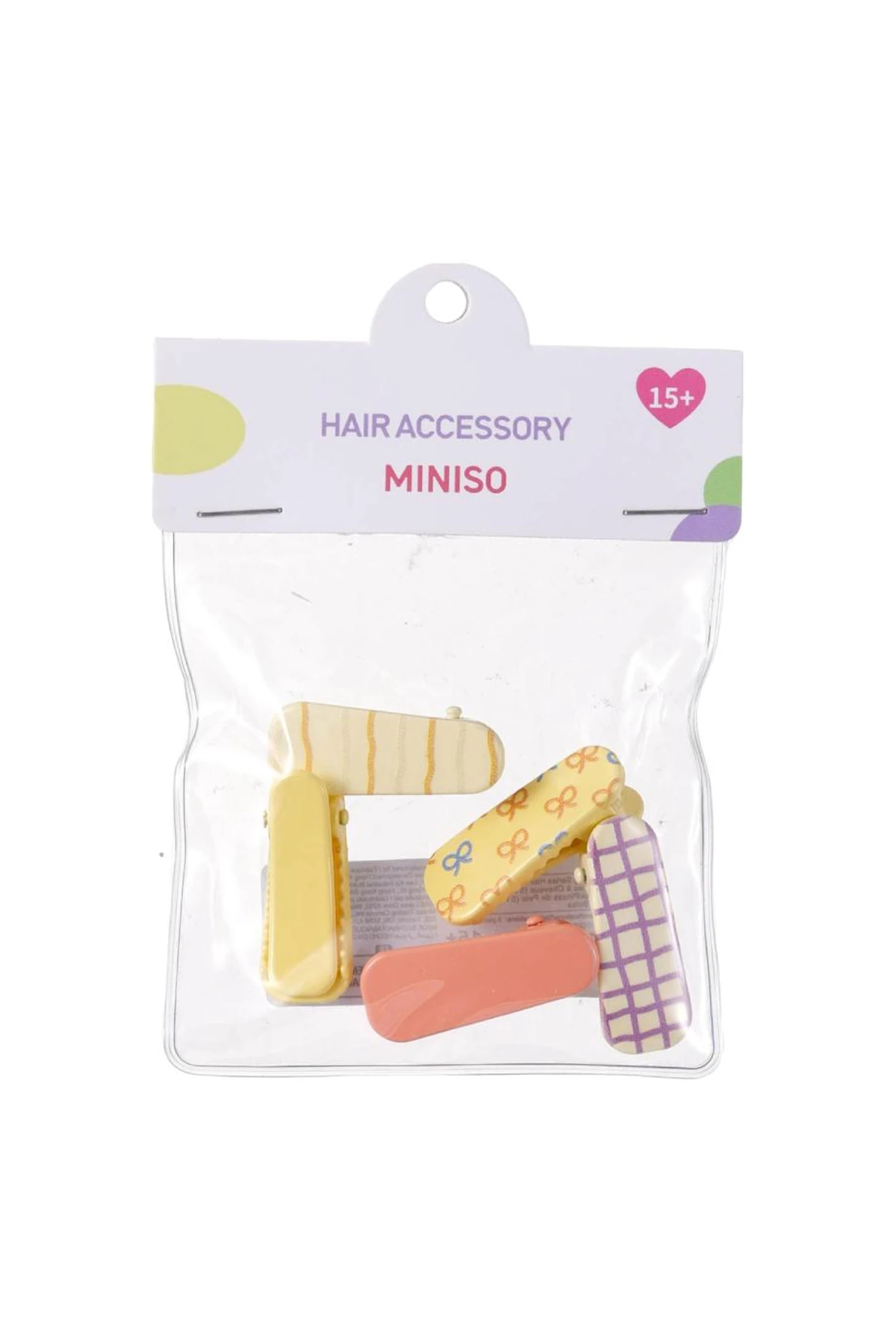 Çanta Serisi Saç Tokaları (5 adet)