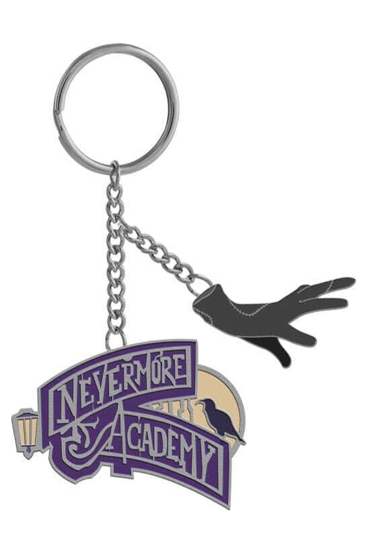 Wednesday Lisanslı Nevermore Anahtarlık