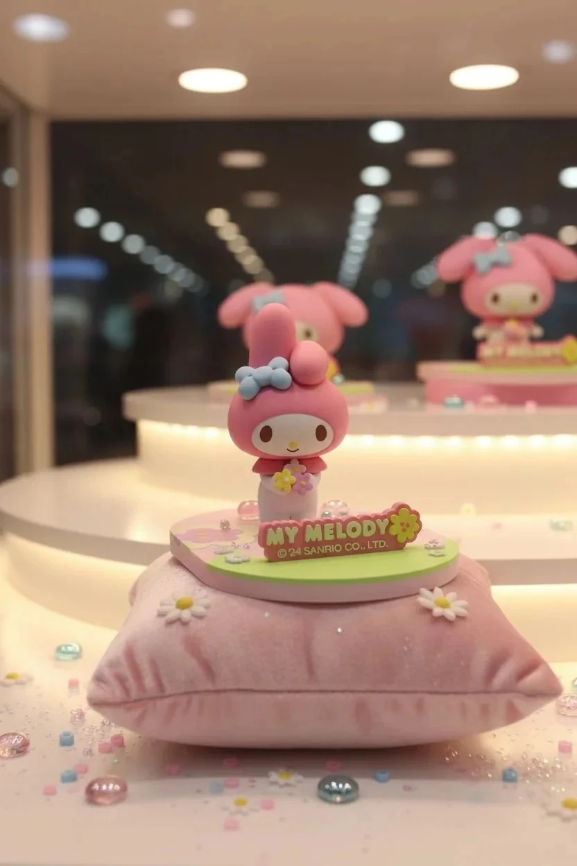 Sanrio Lisanslı Bahar Serisi Masa Üstü Telefon Tutucu (My Melody)