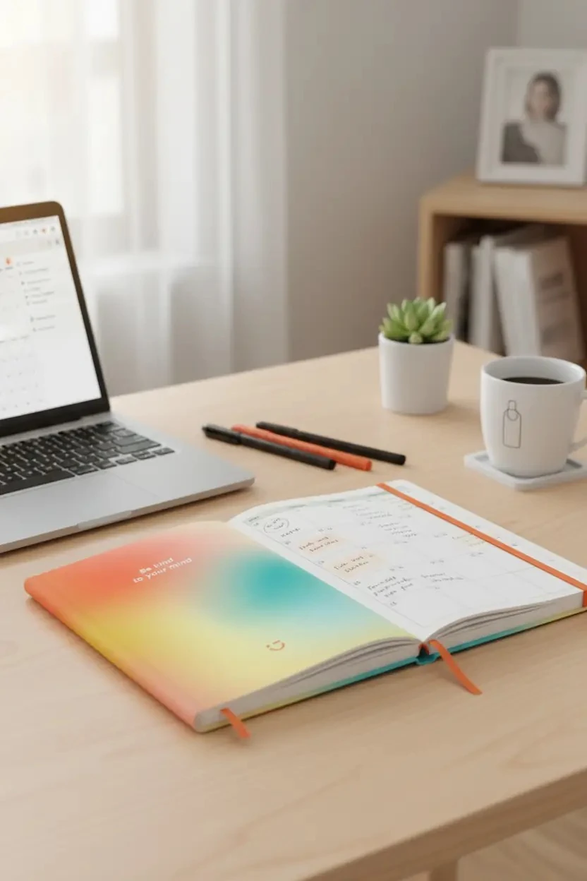 Miniso Lisanslı Aurora Serisi Planlayıcı Defter 80 Yaprak Şık Tasarım Yeşil A5