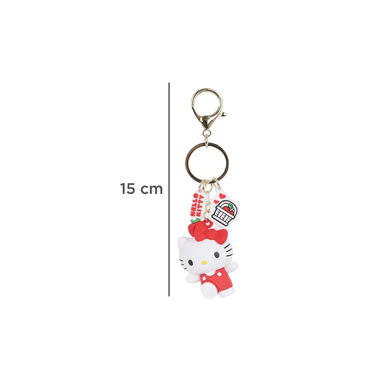 Hello Kitty Lisanslı Elma Koleksiyonu PVC Anahtarlık