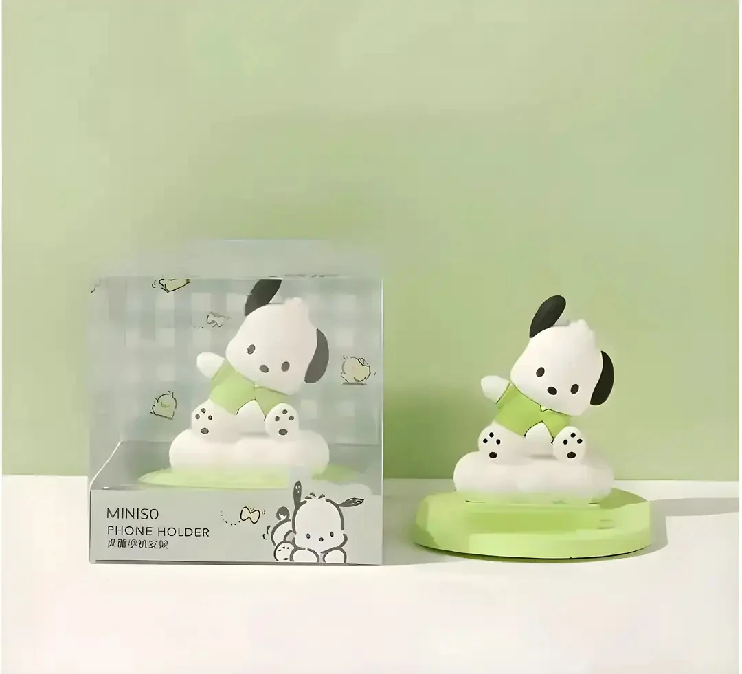 Sanrio Lisanslı Masa Üstü Telefon Tutucu (Pochacco)