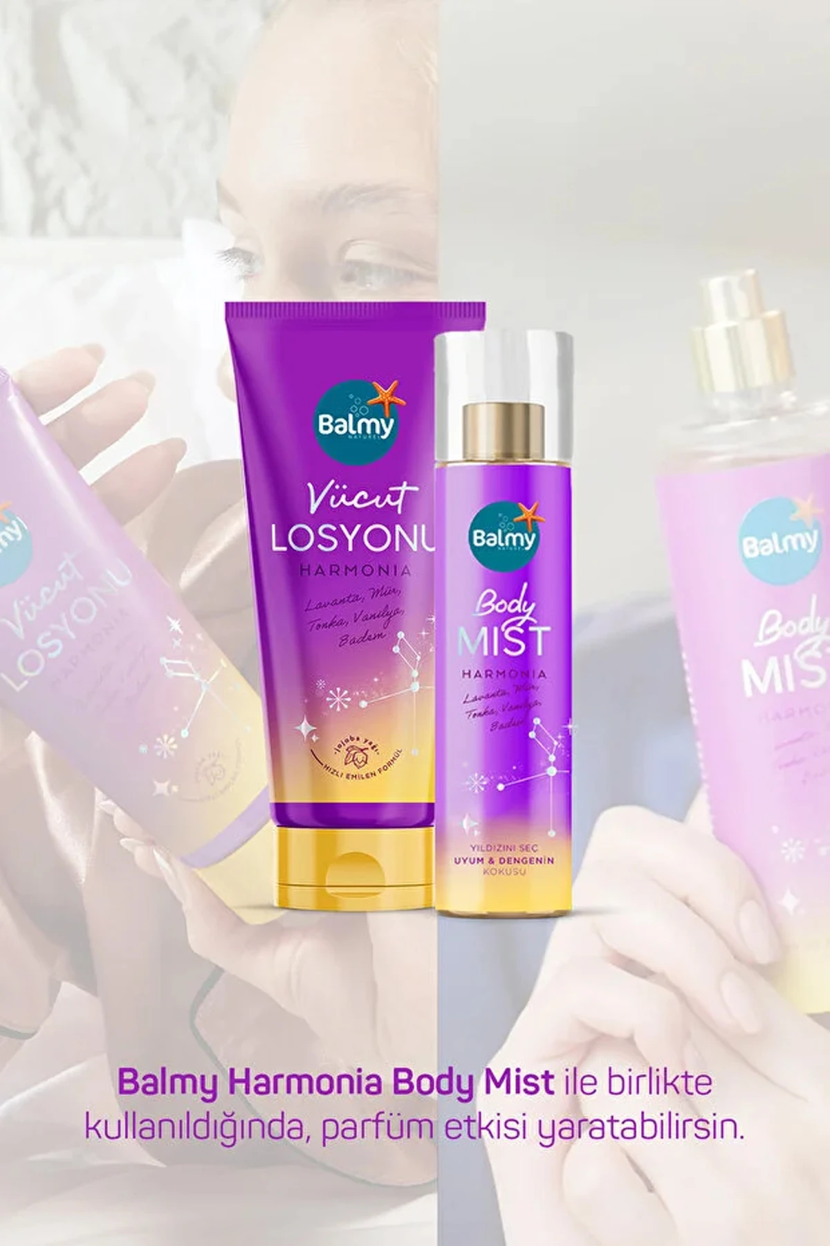 Balmy Harmonia Vücut Losyonu Çiçeksi-Baharatlı Kokular 200ml