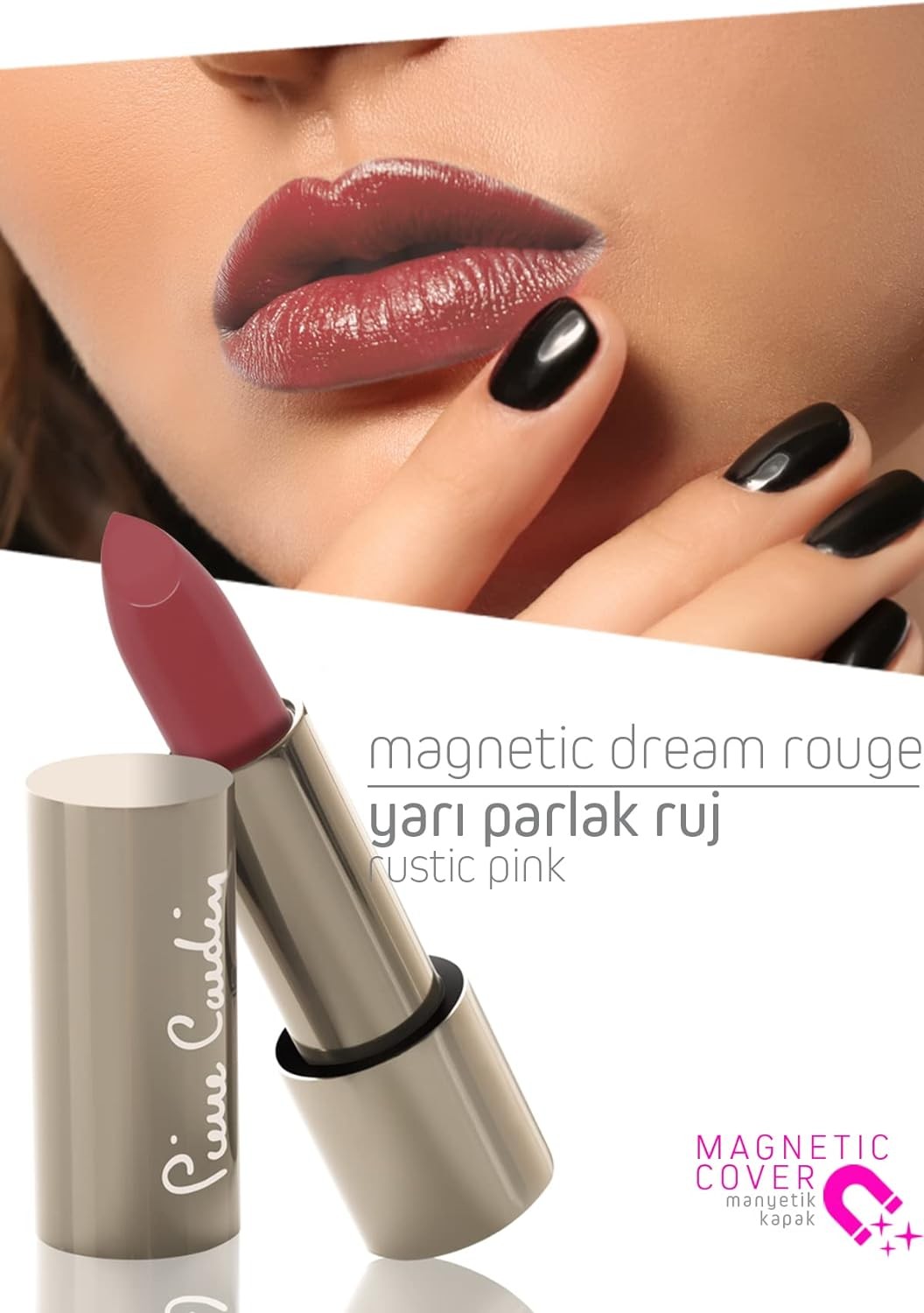 Pierre Cardin Magnetic Dream Lipstick Ruj Rustic Pink