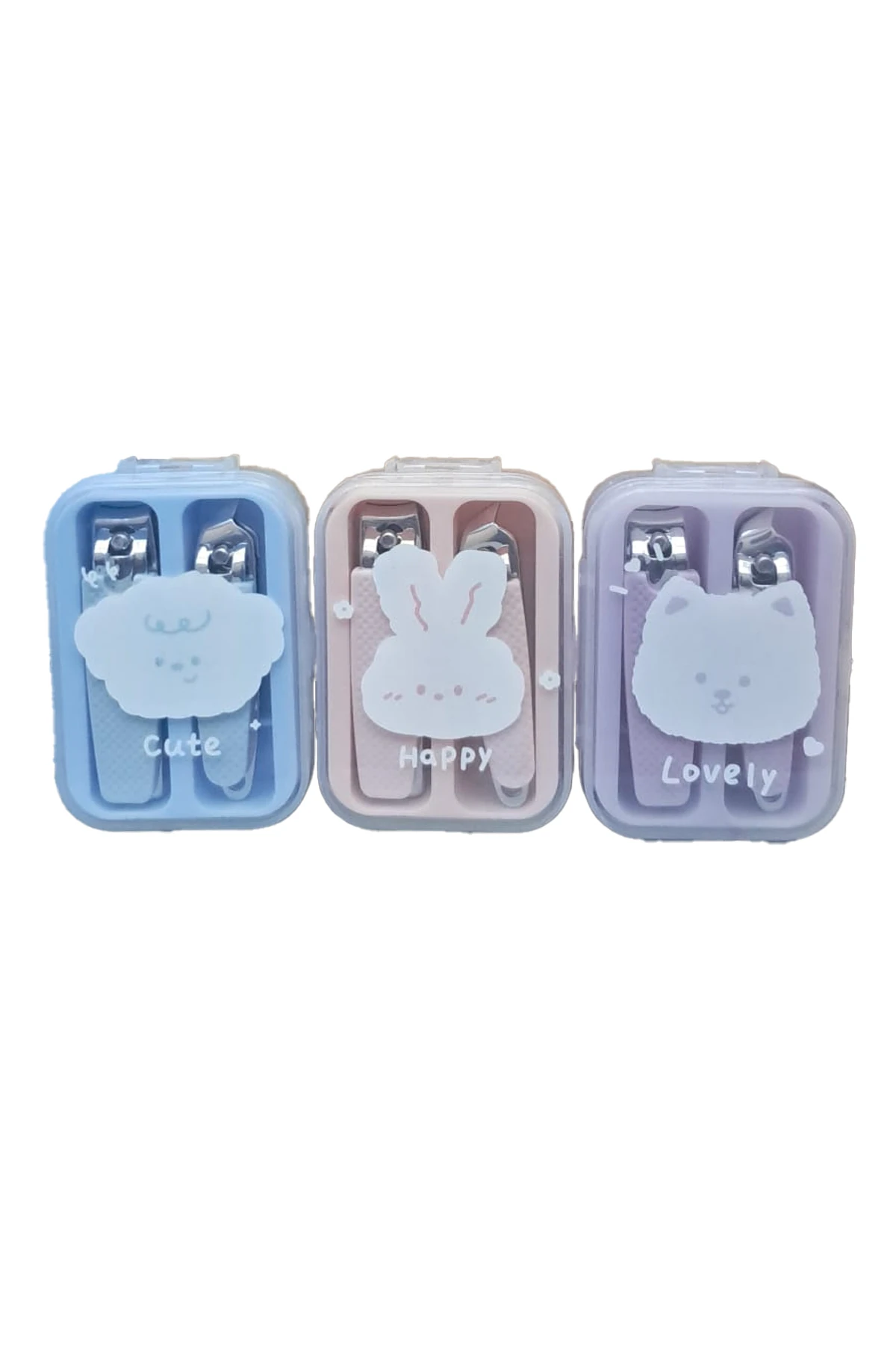 Miniso Lisanslı Hayvan Serisi Manikür Seti 2’li – Taşınabilir 7,1 Cm