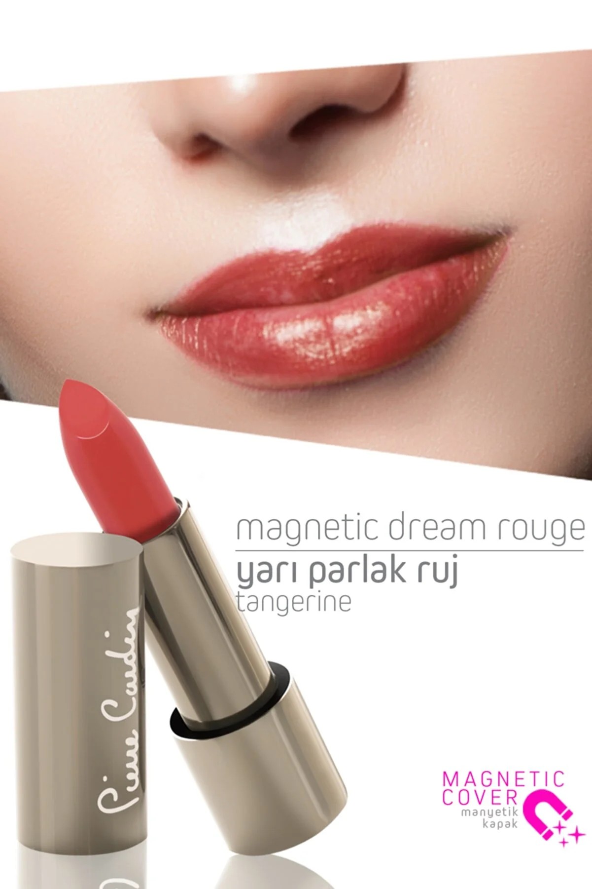 Pierre Cardin Magnetic Dream Lipstick Ruj - Tangerine - 267