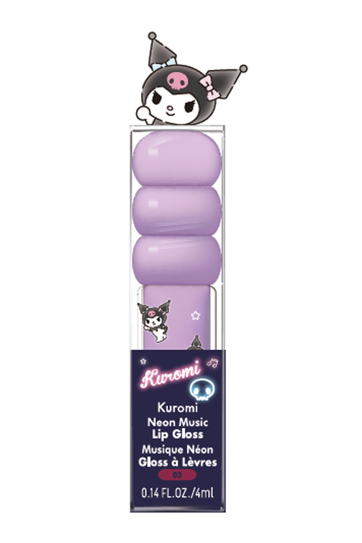 Sanrio Lisanslı Kuromi Neon Music Dudak Parlatıcısı (03)