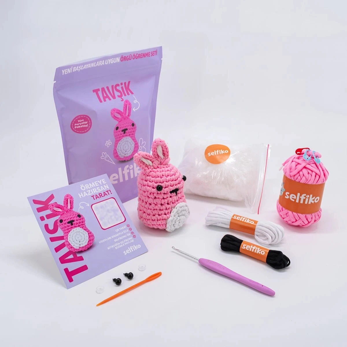 Tavşik Örgü İpi Seti