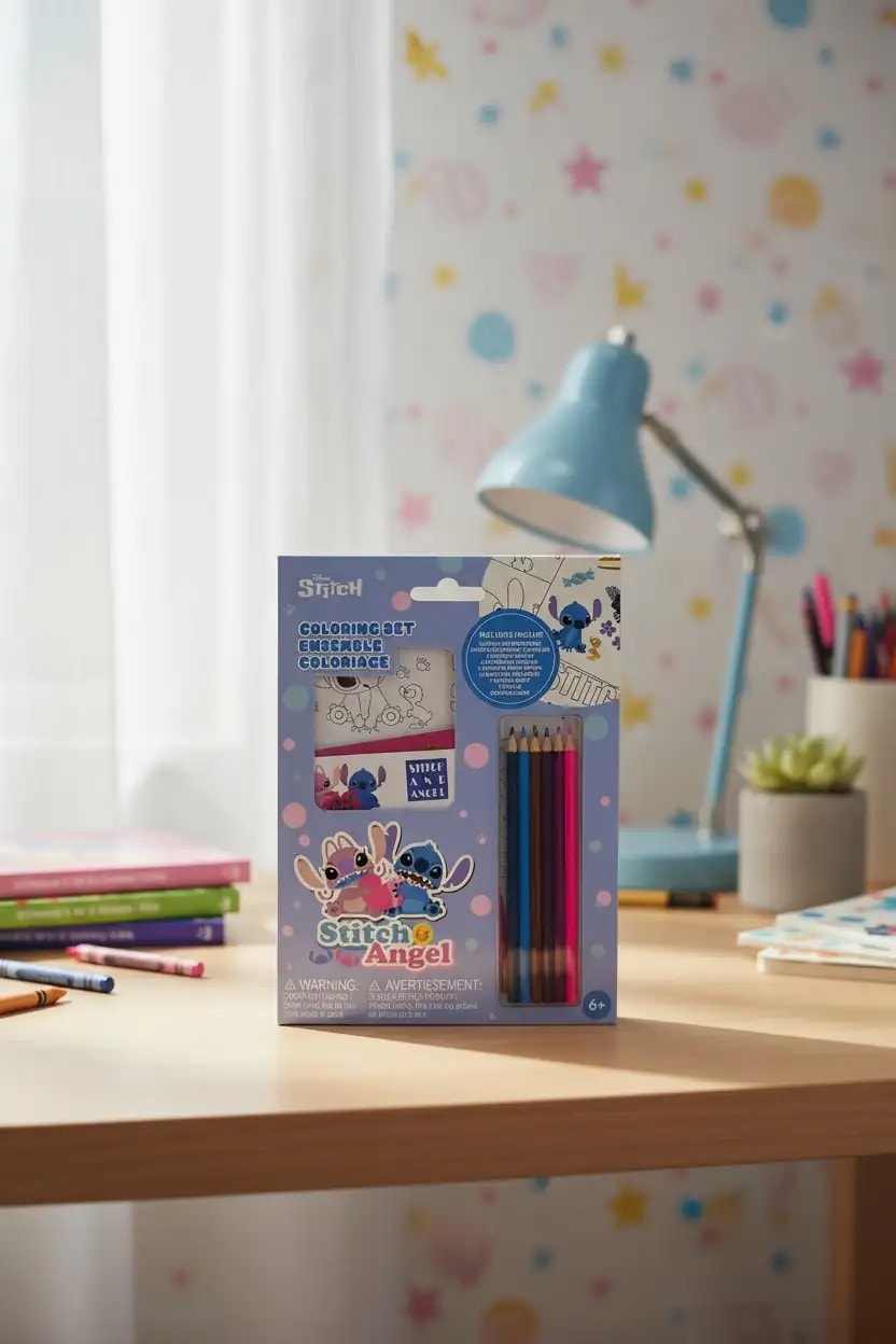 Disney Lisanslı Lilo & Stitch Koleksiyonu Boyama Seti