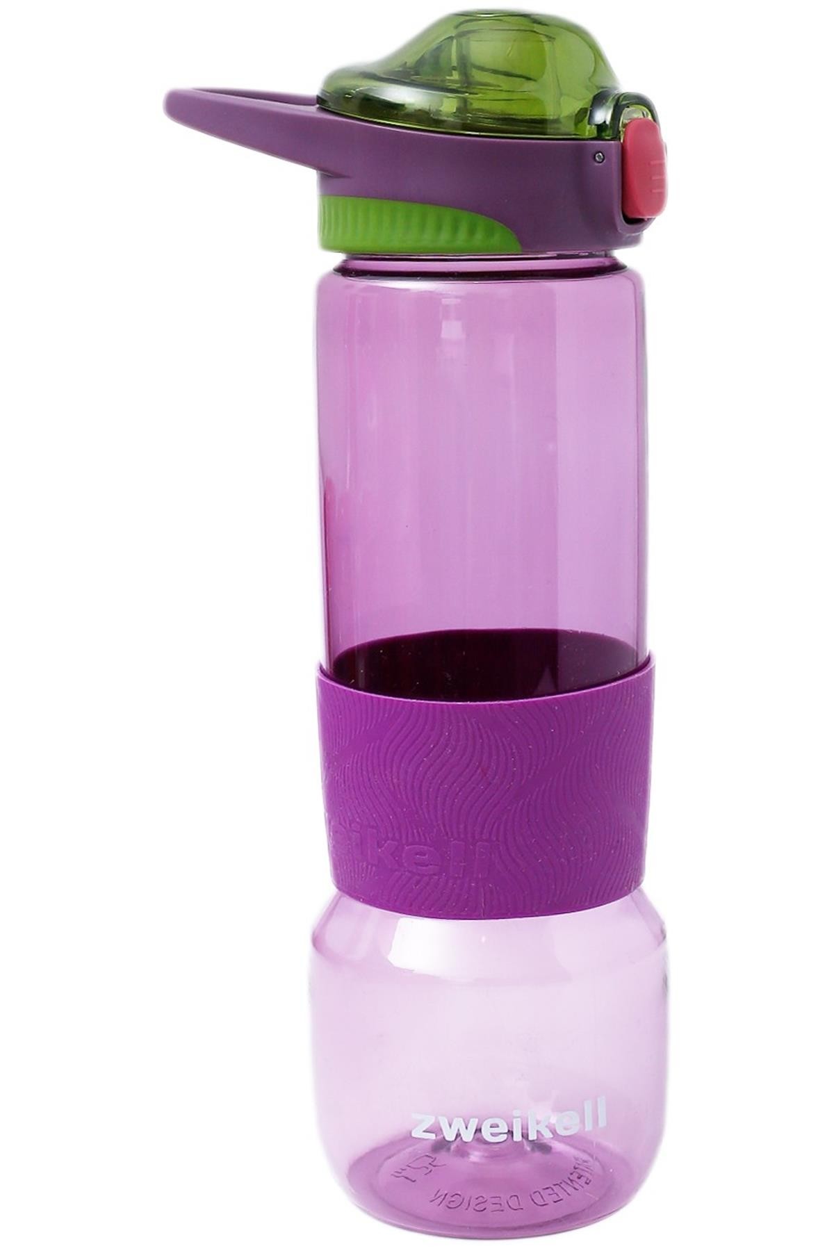 Zweikell Trans Sleeve Purple Bpa İçermez 650 Ml Tritan Suluk
