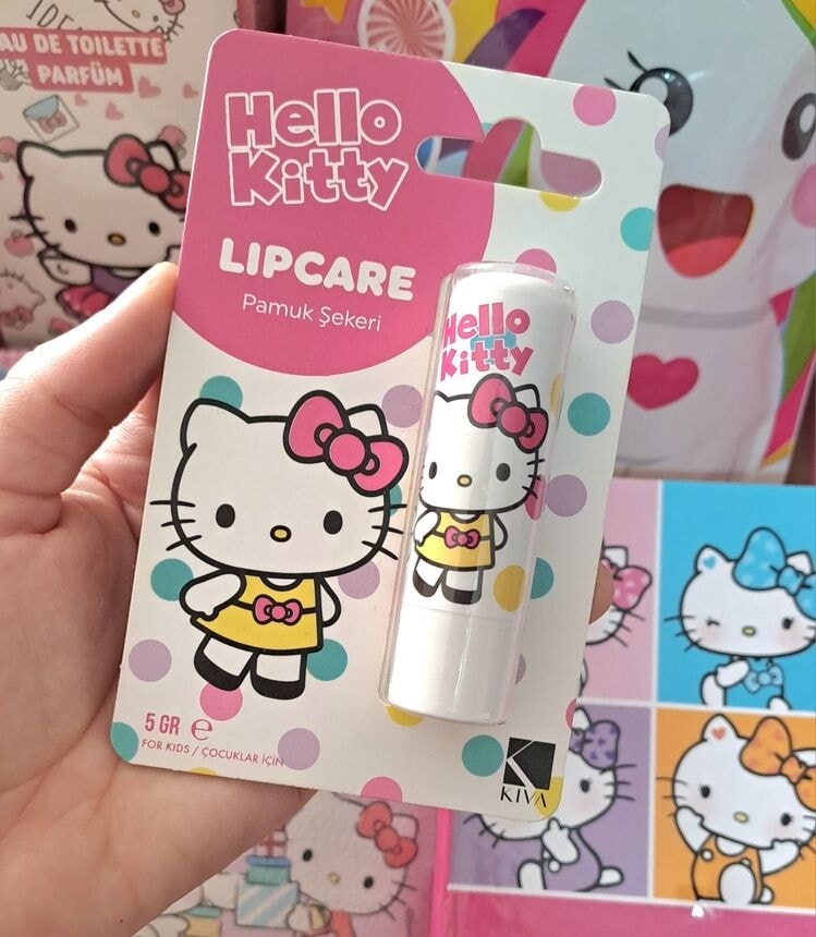 Hello Kitty Lipcare Pamuk Şekerli Lip Balm 5gr
