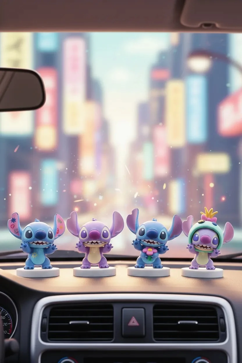 Disney Lilo & Stitch Lisanslı Araç Kokusu Sürpriz Kutu - Blind Box