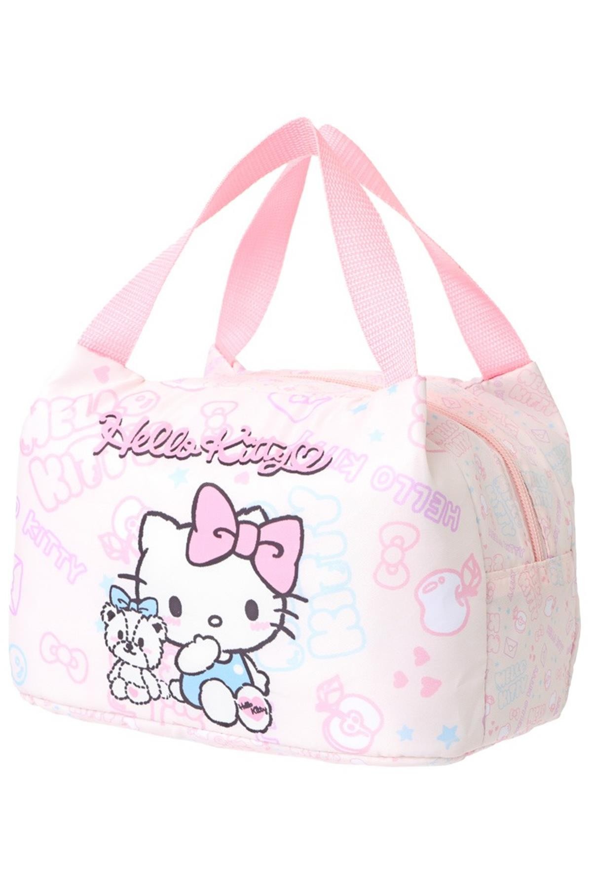 Hello Kitty Ve Arkadaşları Yiyecek Çantası - Pembe