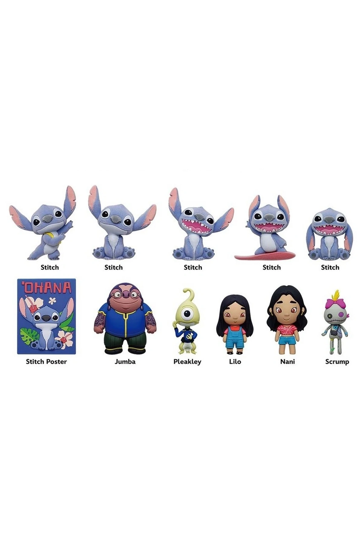 Monogram Lilo & Stitch Klipsli Figür - Blind Box