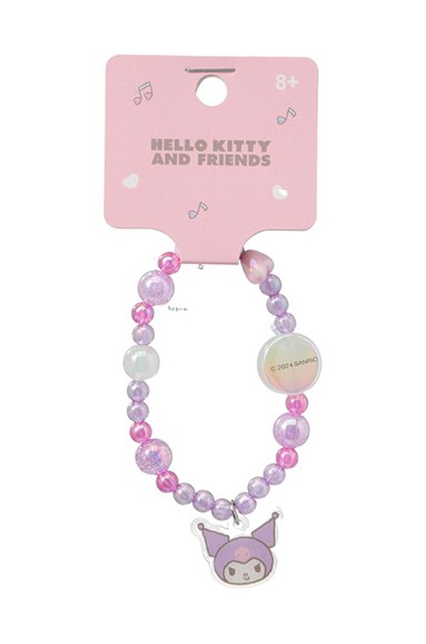 Sanrio Lisanslı Boncuklu Saç Lastiği - Hello Kitty