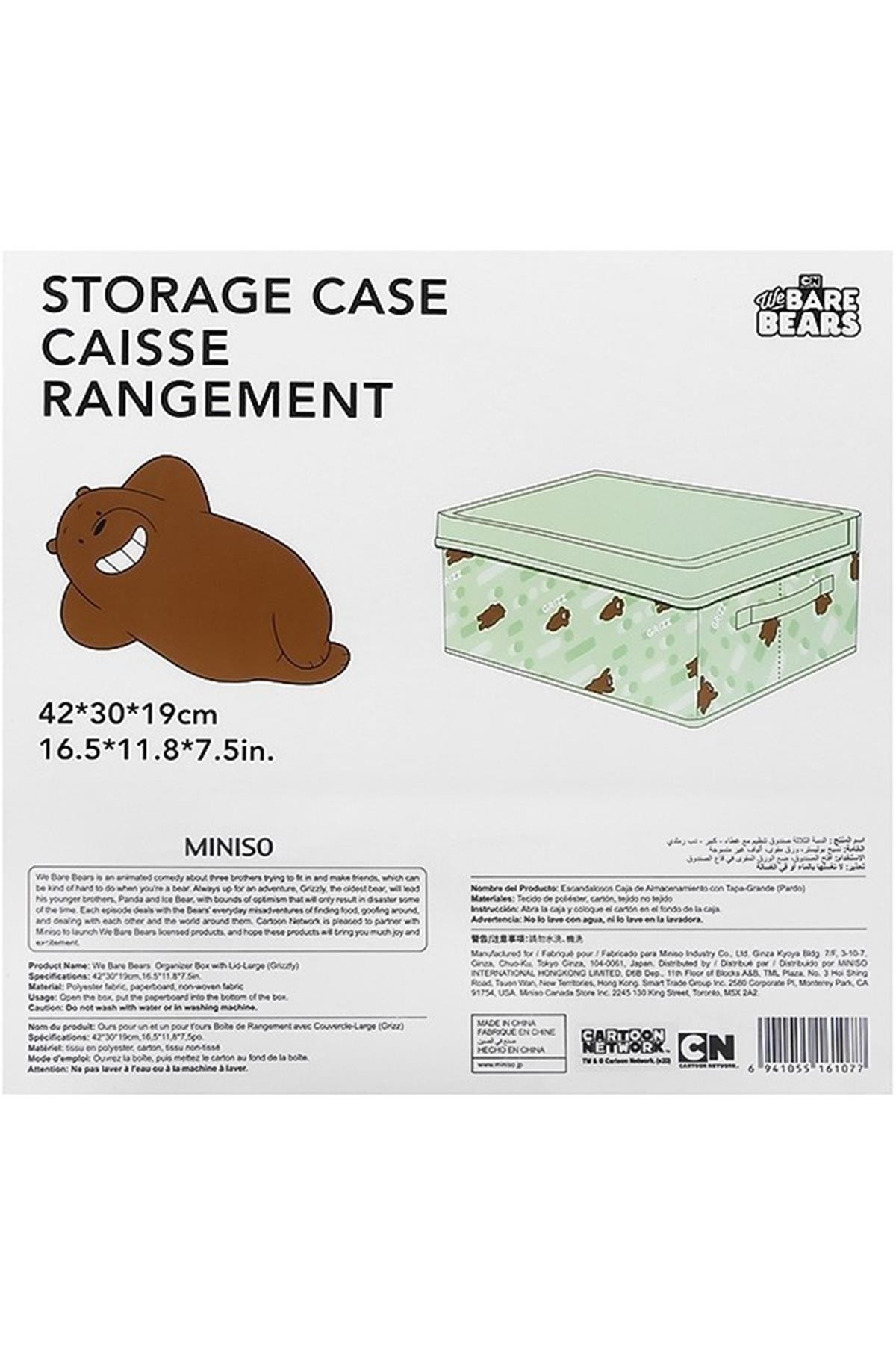 We Bare Bears Organizatör Kutusu Grizzly