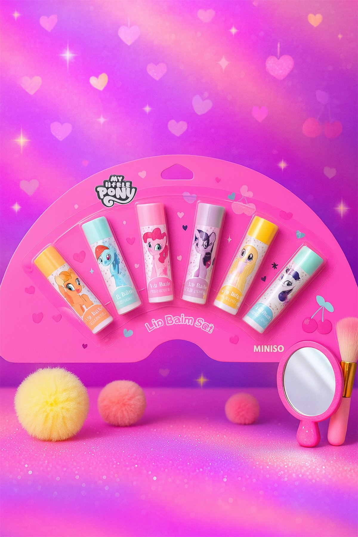 My Little Pony Lisanslı 6'lı Lip Balm Seti