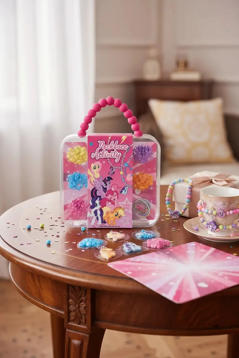 My Little Pony Lisanslı Bileklik Yapım Seti – Dörtlü Kendin Yap Tasarım