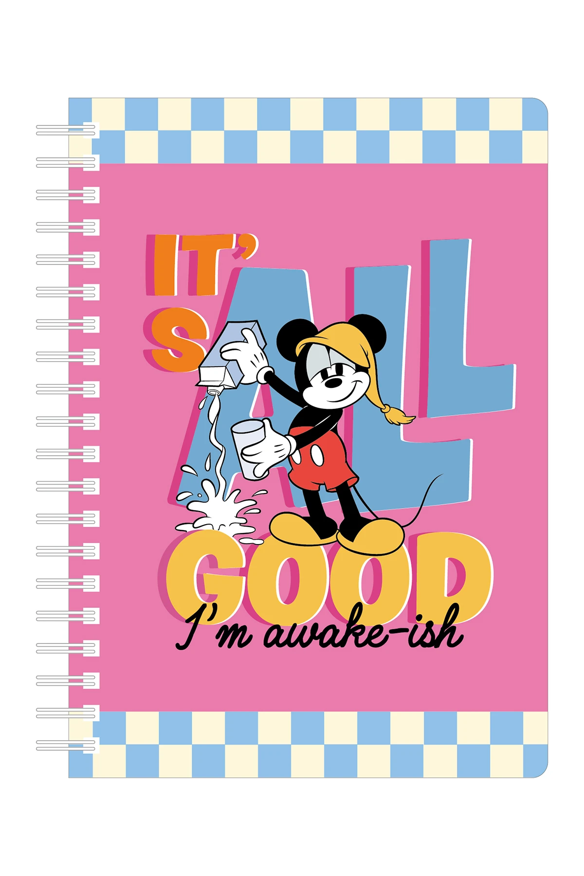 Disney Lisanslı Mickey Yemek Koleksiyonu A5 Günlük Planlayıcı (72 Sayfa, Çıkartmalarla)