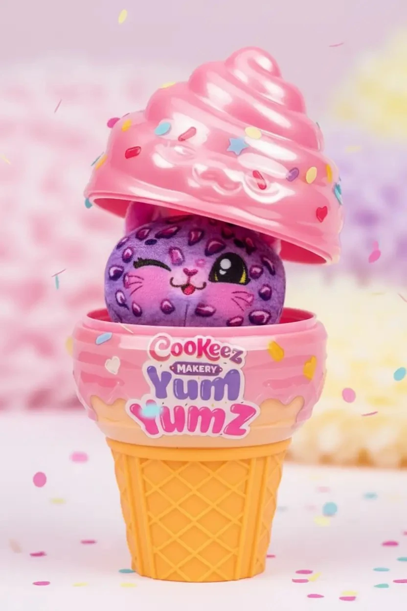 Cookeez Dondurmalar Sürpriz Peluş – Blind Box Dondurma Külahı Tasarımlı Yumuşak Figür