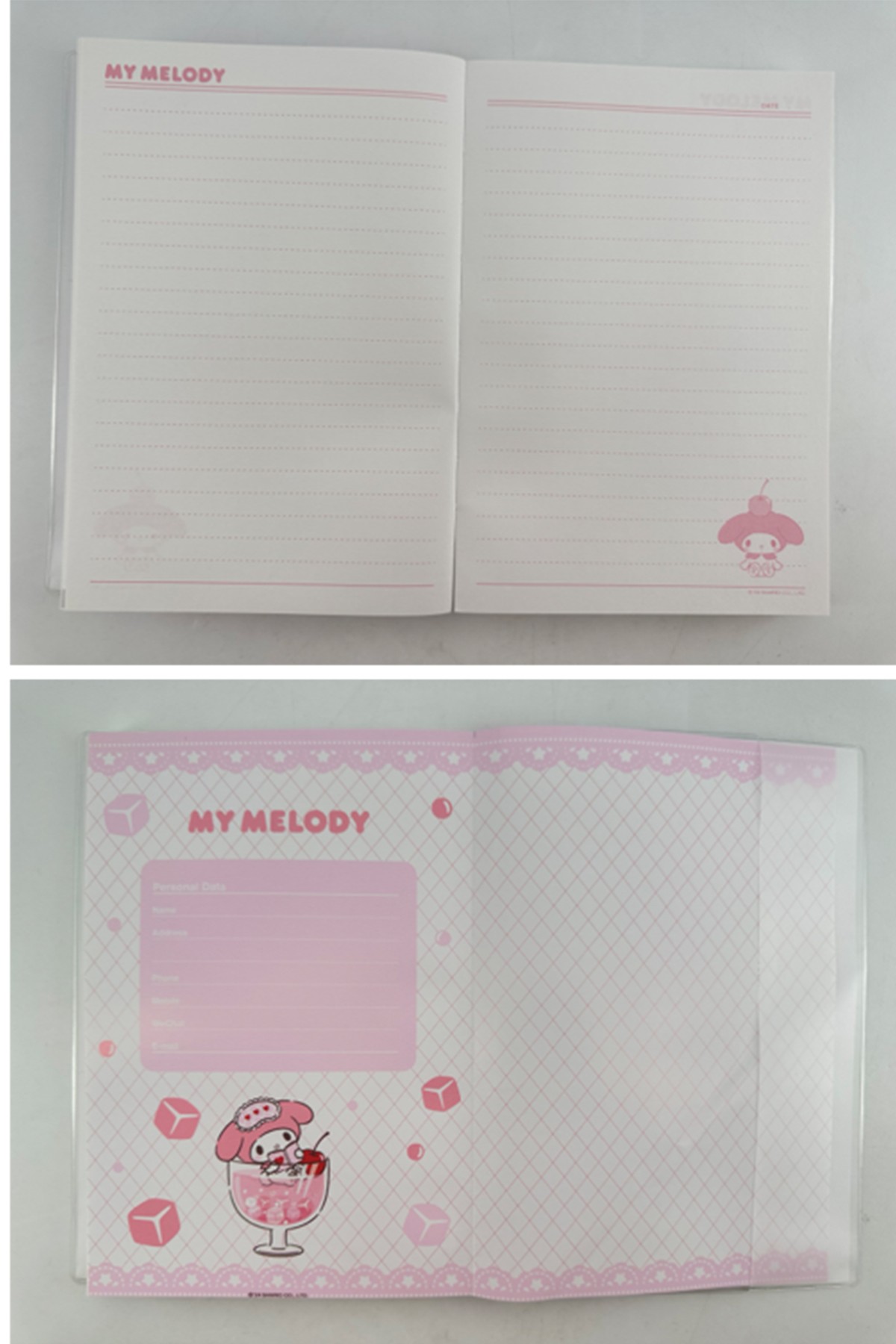 Sanrio Lisanslı Renkli Yaz Serisi Kapaklı A5 Not Defteri - My Melody