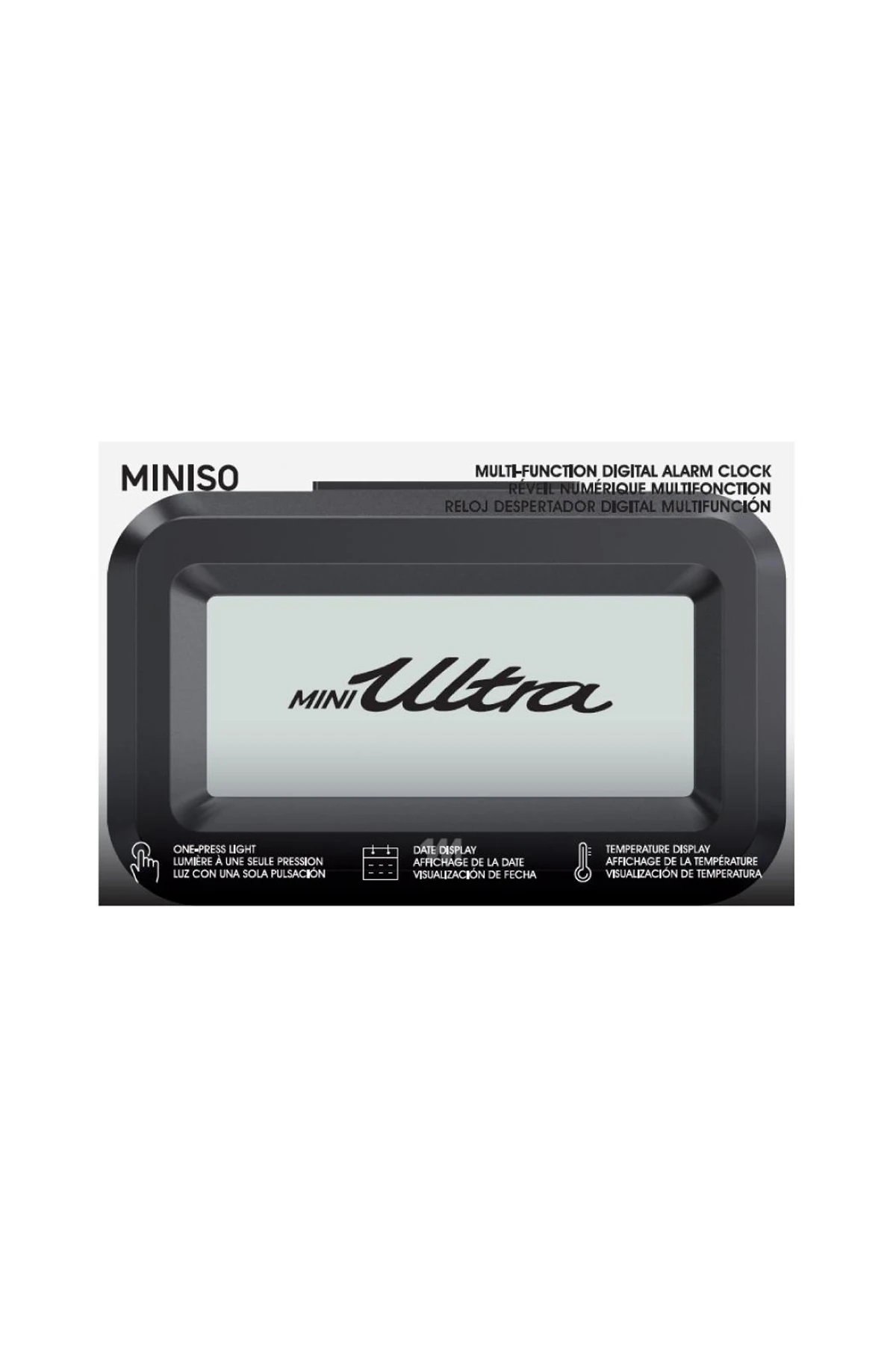 MINI Ultra Serisi Çok Fonksiyonlu Dijital Çalar Saat