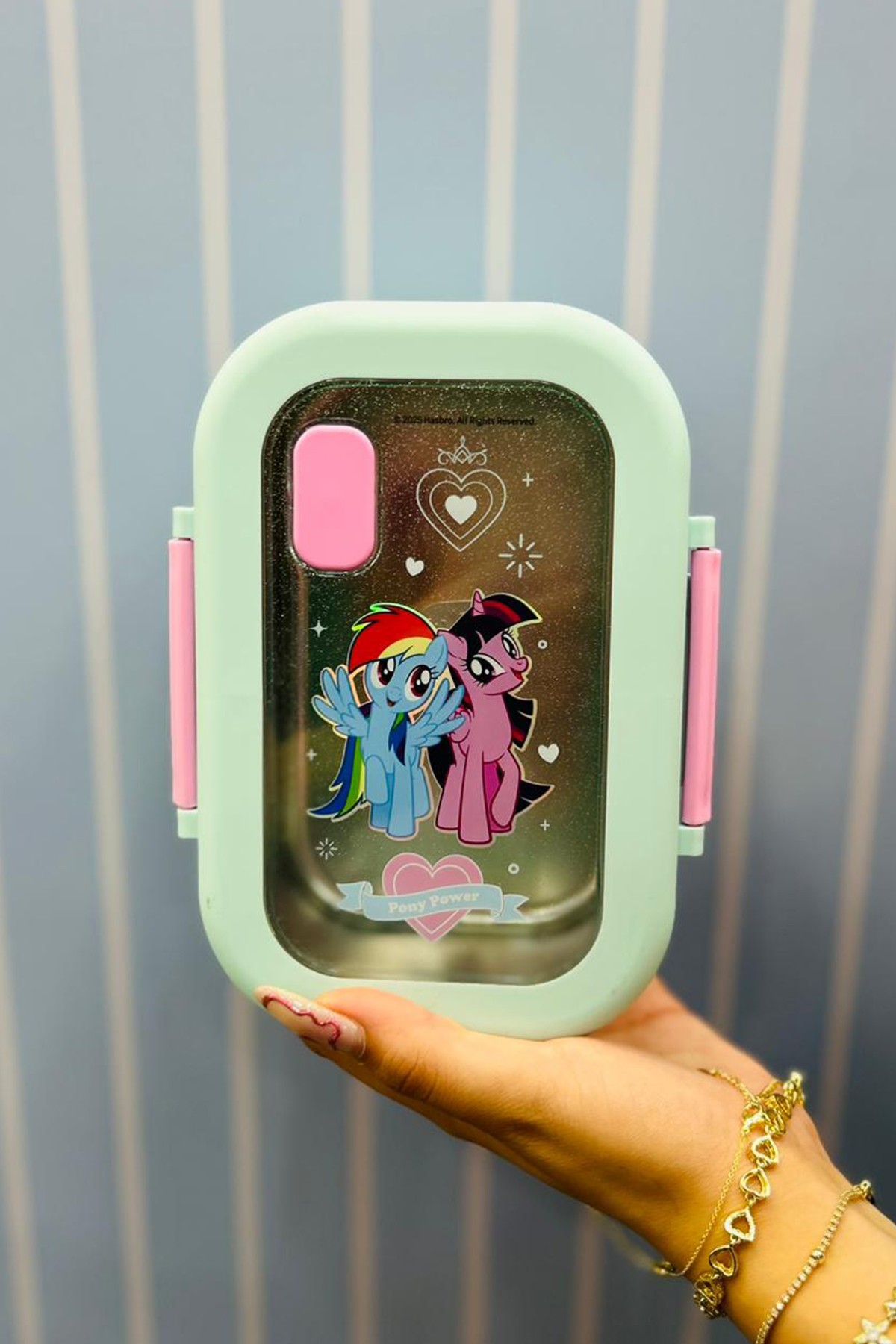 My Little Pony Lisanslı Yemek Kabı 860 ml (Yeşil)