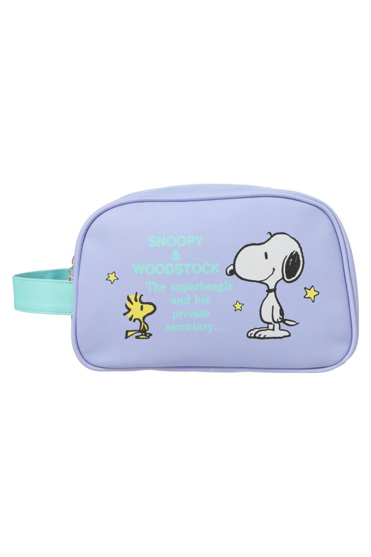 Snoopy Lisanslı Vintage Serisi Kontrast Kozmetik Çantası