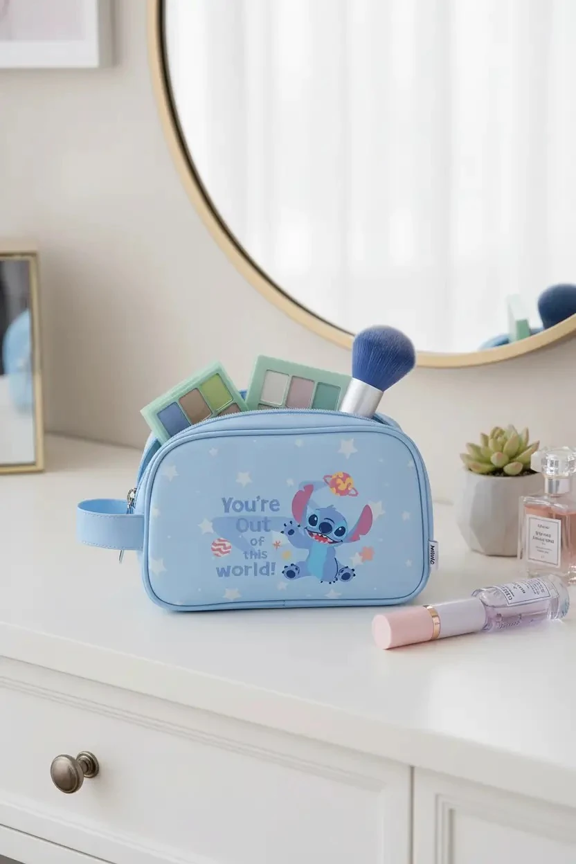 Disney Lilo & Stitch Lisanslı Kozmetik Çantası