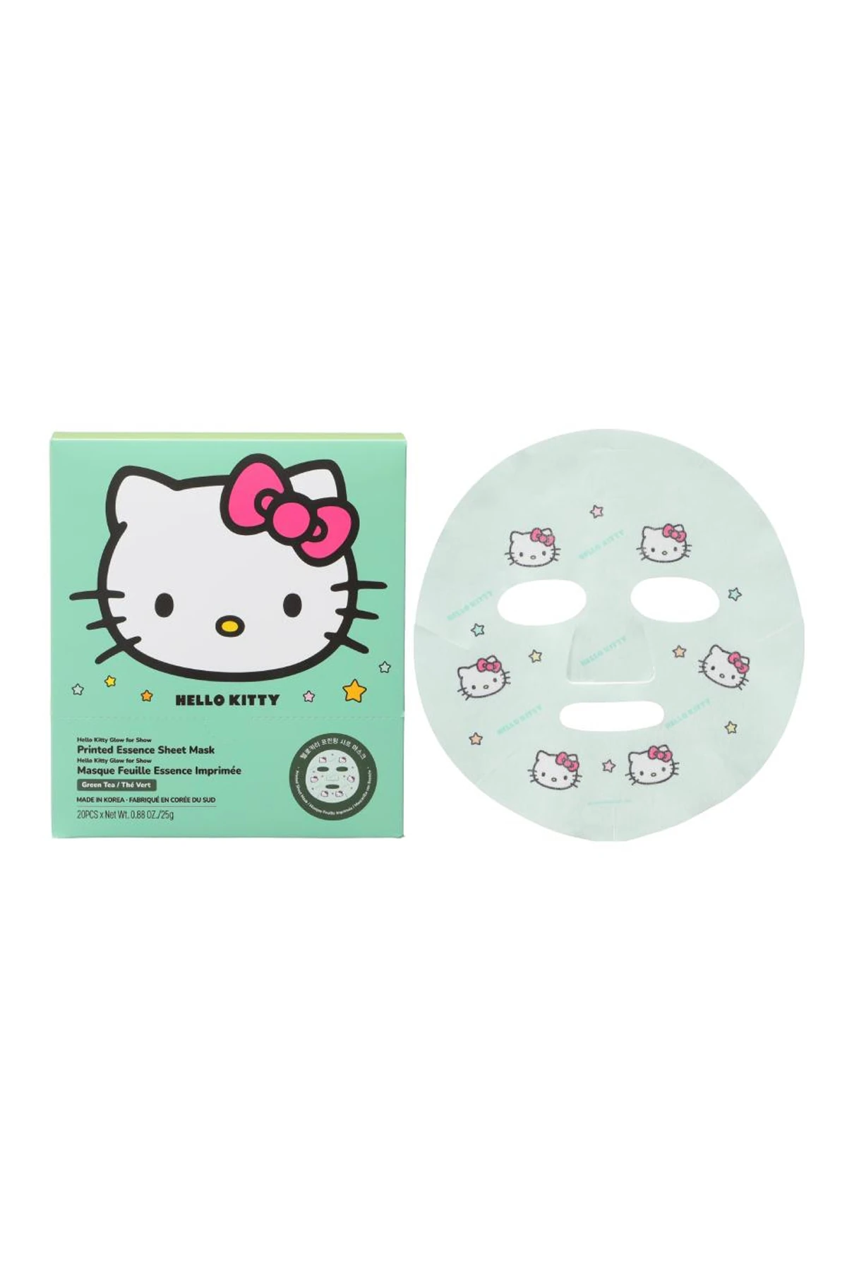 Hello Kitty Lisanslı  Glow for Show Nemlendirici Desenli Yüz