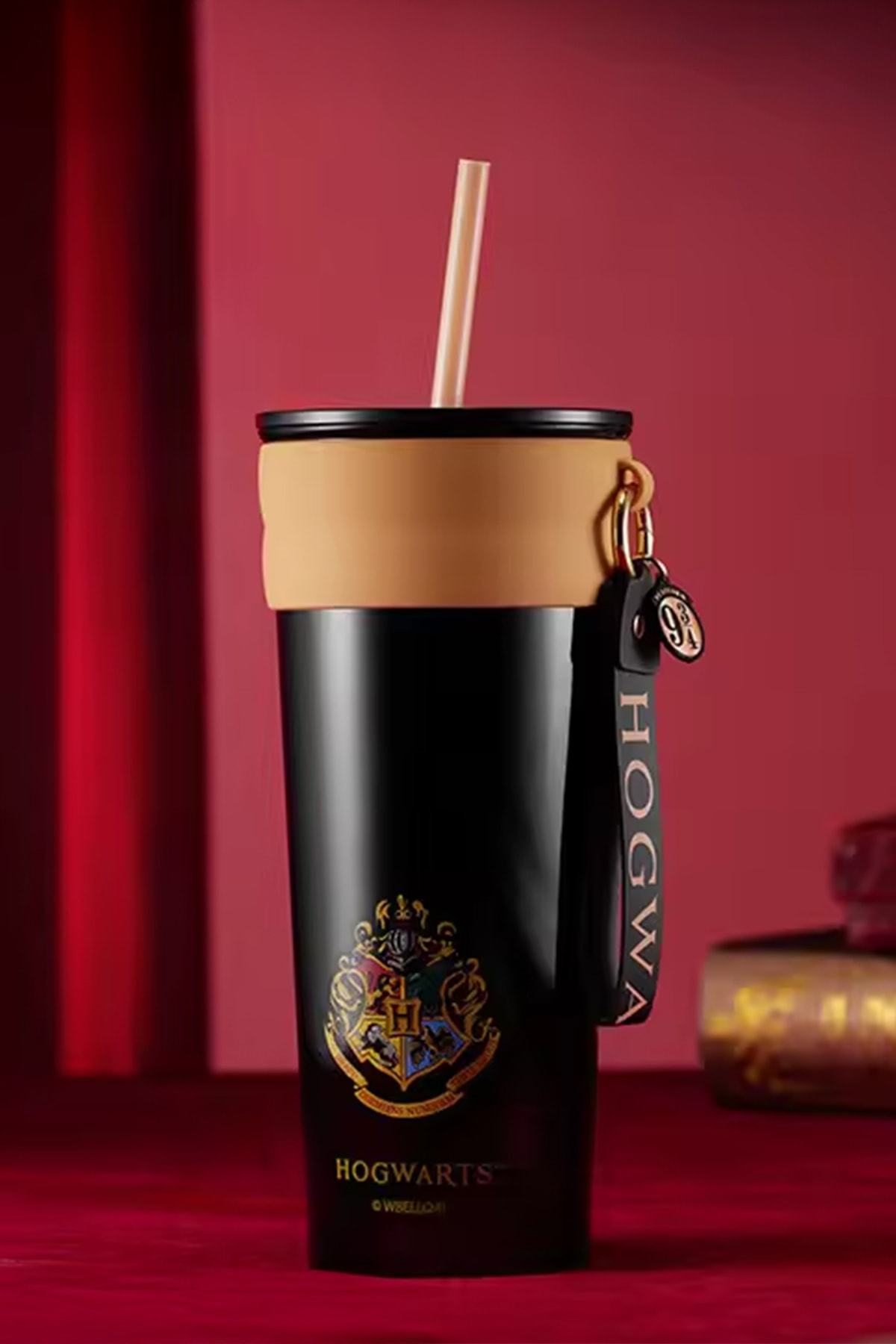Harry Potter Lisanslı Pipetli Çelik Matara (800Ml) (Outlet)