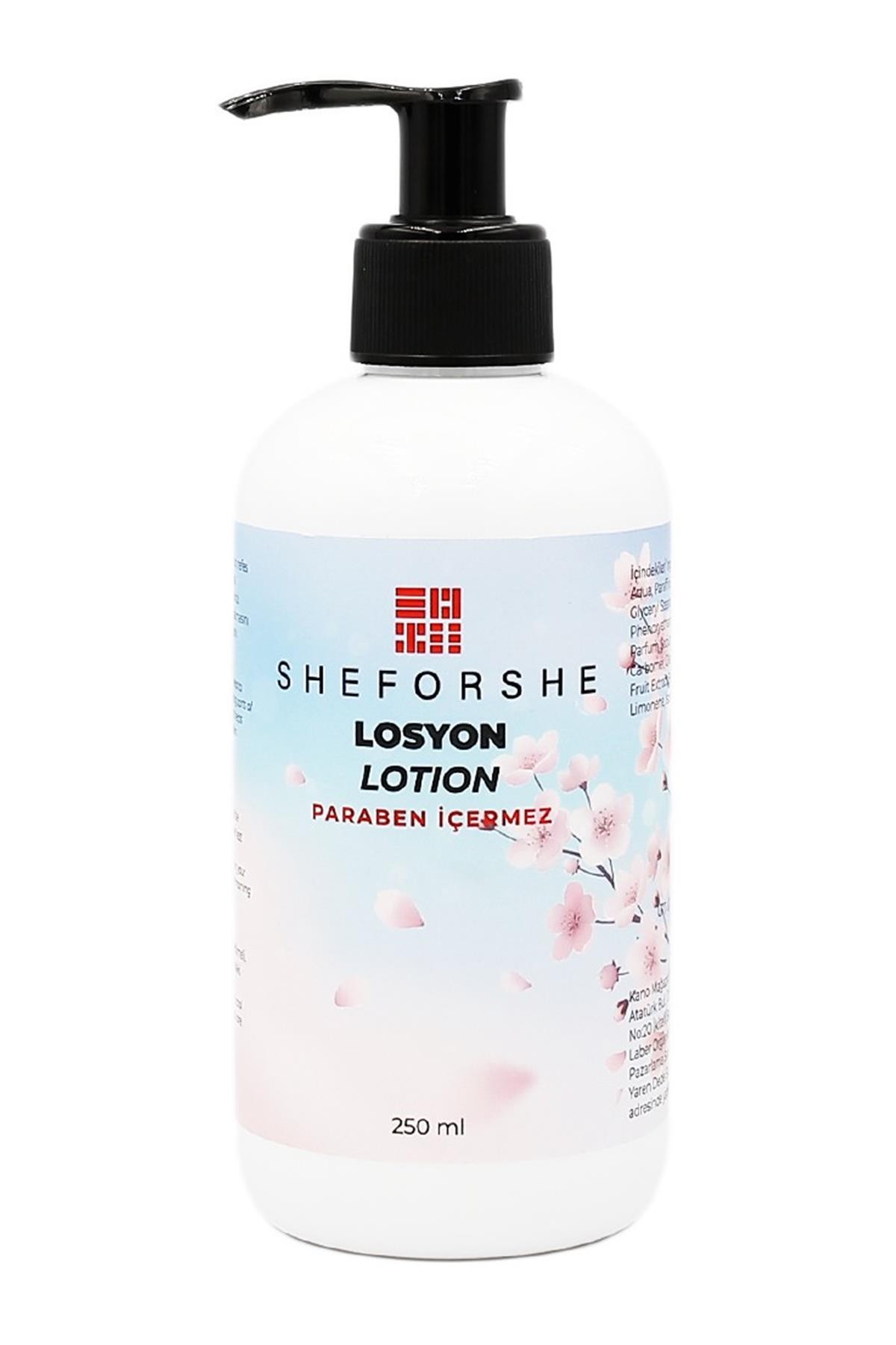 Sheforshe Sakura Vücut Losyonu 250Ml