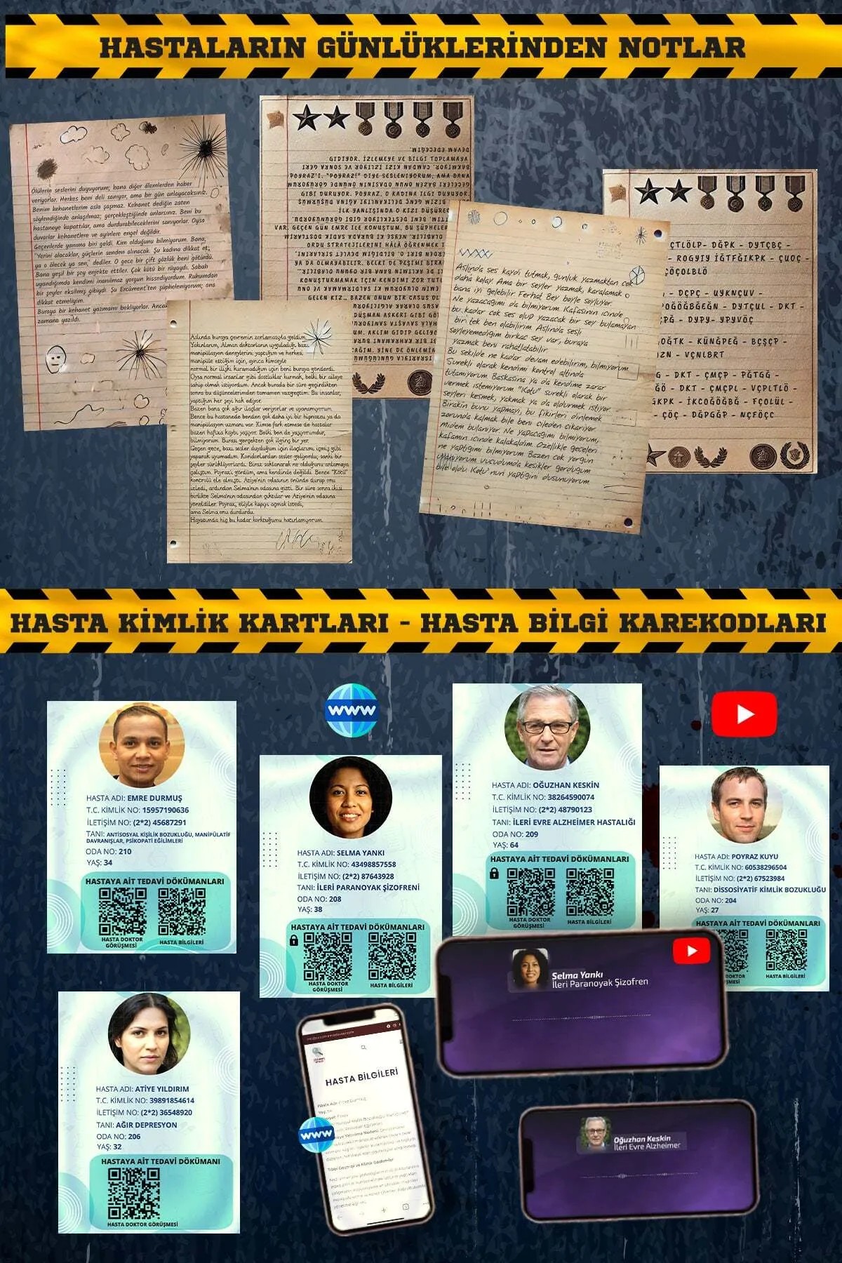 Çözülmemiş Davalar Dedektiflik Oyunu - Akıl Hastanesi