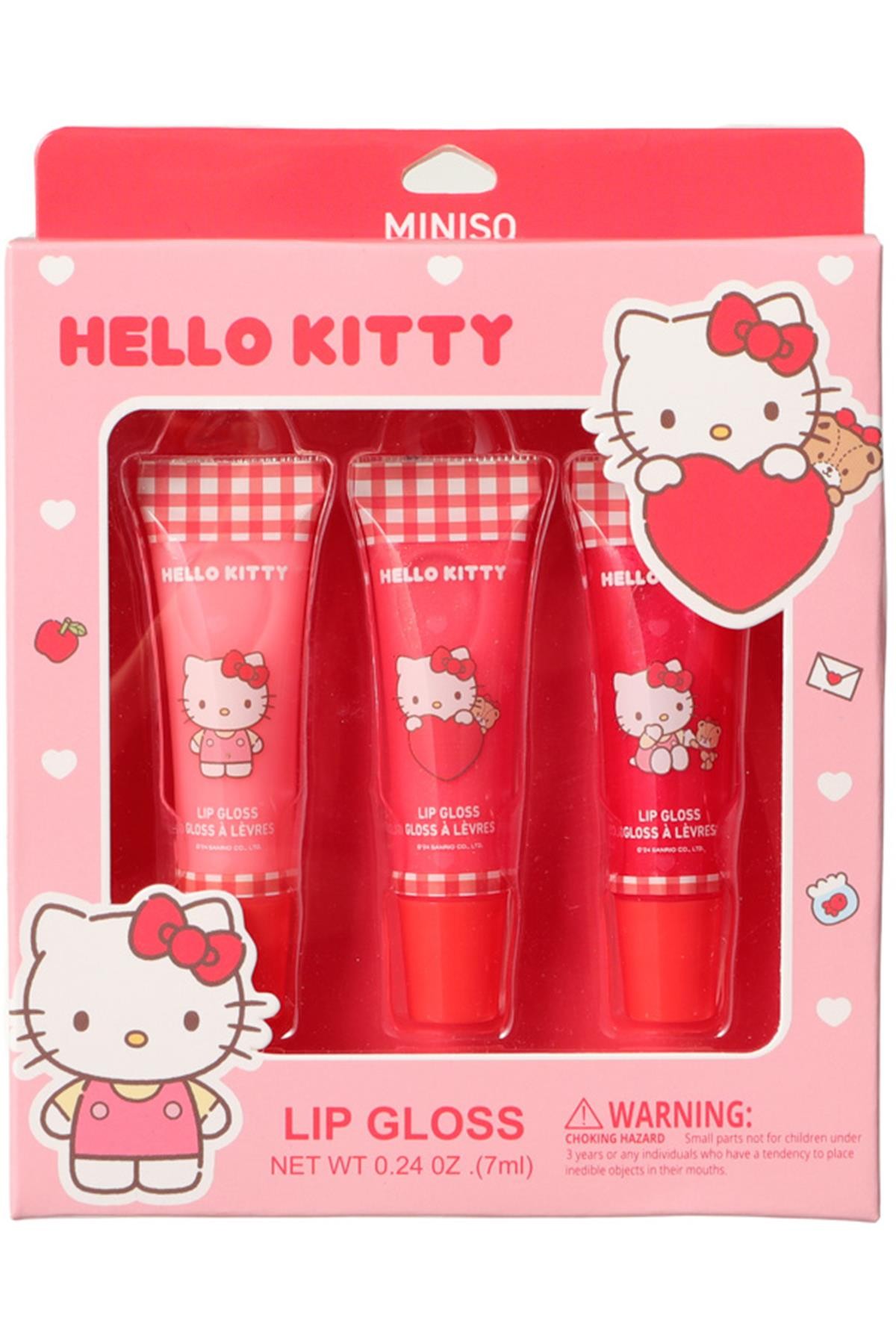 Sanrio Lisanslı Dudak Parlatıcısı Seti - Hello Kitty