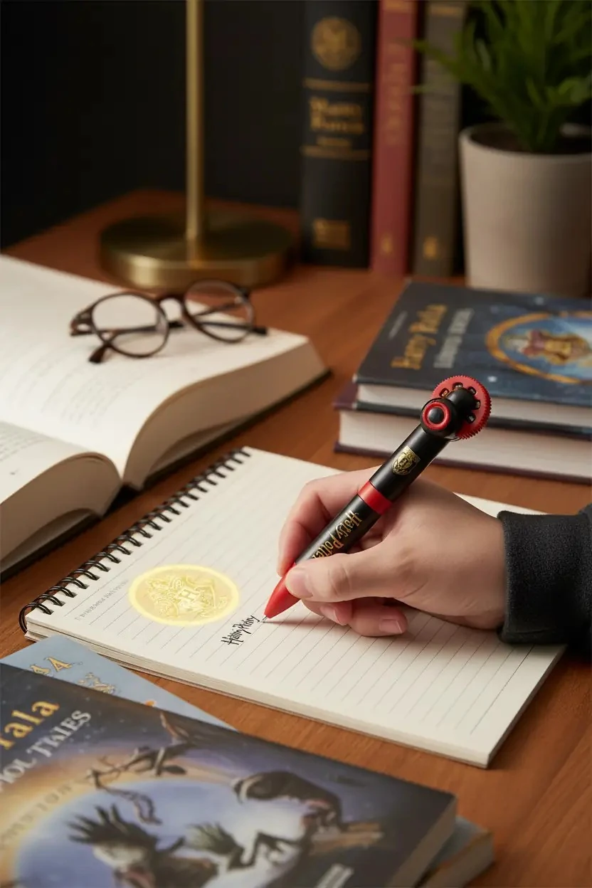 Harry Potter Lisanslı Projektör Tükenmez Kalem – Işıklı Projeksiyon Özellikli Eğlenceli Yazı Kalemi