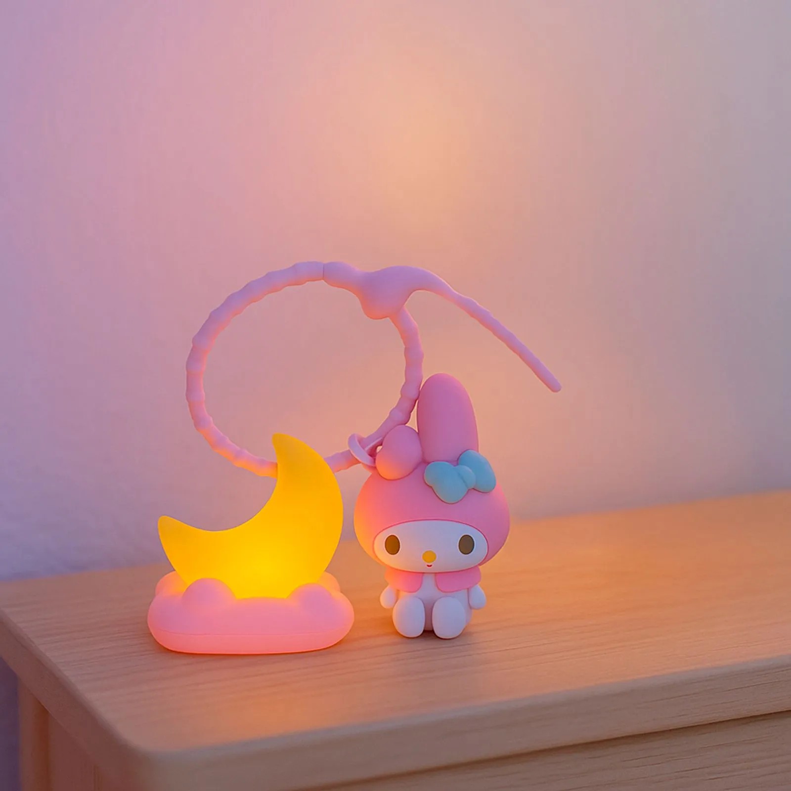 Sanrio Lisanslı LED Işıklı Anahtarlık (My Melody)