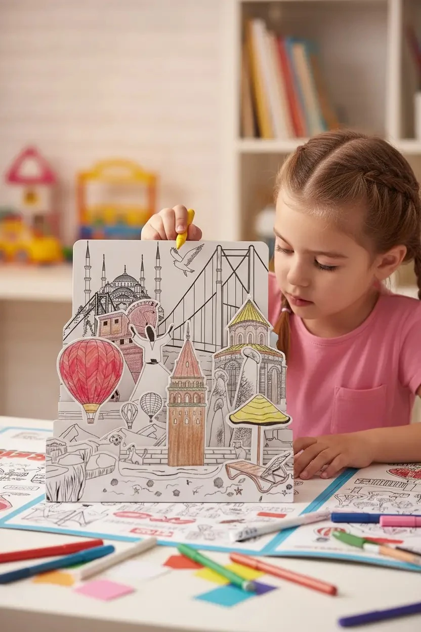 Rb Türkiye Boyama Sahnesi – Kültürel Simge & Detaylı Dev Boyama Aktivitesi